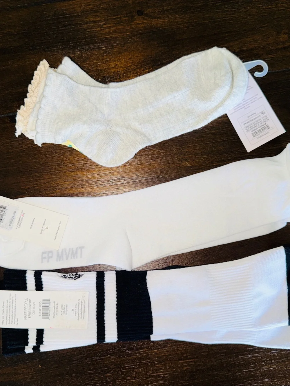4 Pairs of Socks - MSRP $45